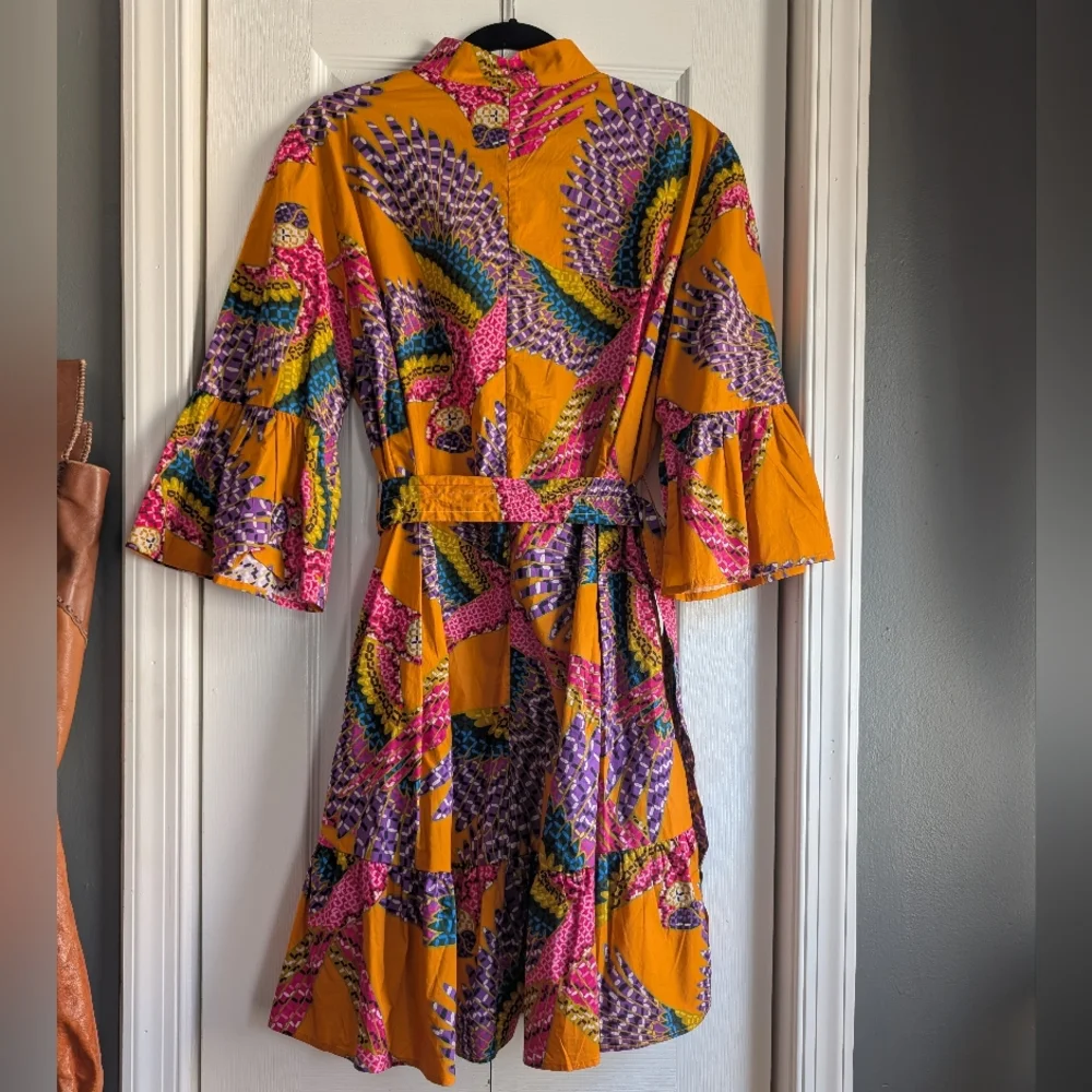 FARM Rio Beaded Macaw Mini Dress XL - Picture 3 of 5